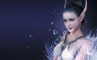 Elf Princess Wallpaper Stock Photos
