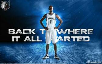 Kevin Garnett Timberwolves Basketball