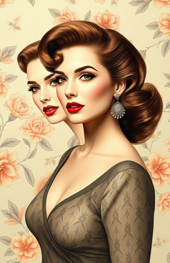 Vintage Actress Wallpaper