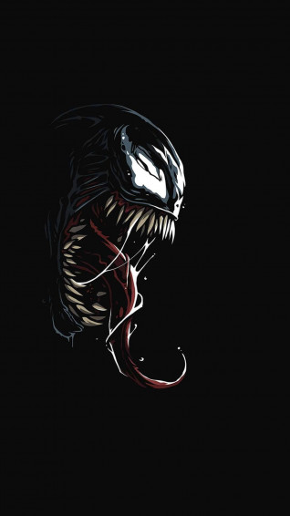 Venom Logo iPhone Wallpaper