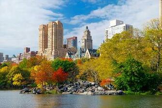 Central Park Manhattan New York Nyc Fall Autumn Foliage Jpg