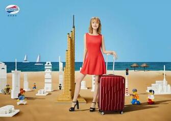 East Art Image For Samsonite American Tourister Play The World