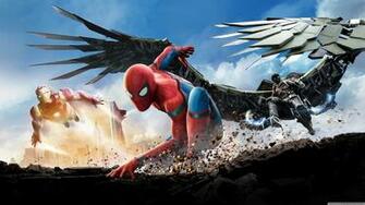 Spiderman Homecoming 4k HD Desktop Wallpaper For Wide