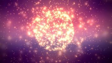 4k 00min Lyrics Video Background Sparkling Stars