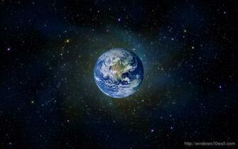 Earth In Space Background Wallpaper Windows