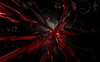 Red Abstract Wallpaper Cah