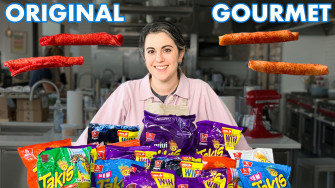 Watch Pastry Chef Attempts To Make Gourmet Takis Makes