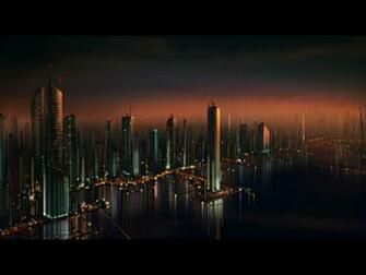 Future Cityscape Architecture HD Wallpaper Color Palette Tags