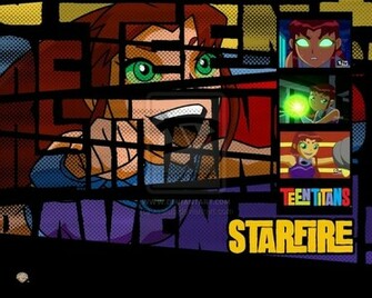 Starfire Wallpaper