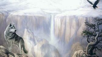 Wolf HD Wallpaper 1080p Desktop Background