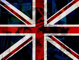 British Flag Background Punk By