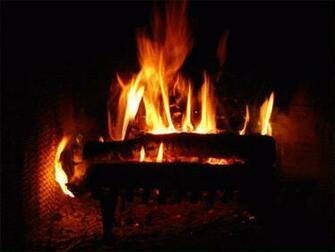 HD Fireplace Wallpaper Animated