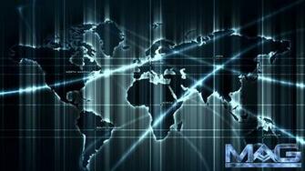 Mag World Map Wallpaper