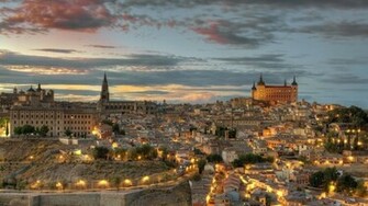 Location Home World Spain Toledo Landscape Wallpaper