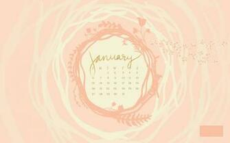 January HD Calendar Wallpaper