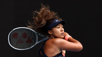Naomi Osaka Wears Styled Baby Hairs With Green Gems At Espy