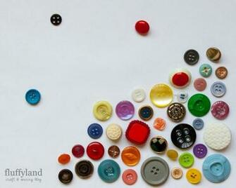 Desktop Wallpaper Vintage Buttons Fluffyland Craft Sewing