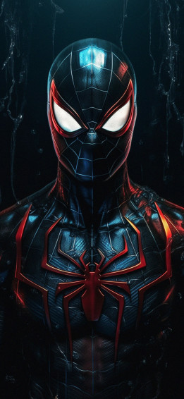 Spider Man Deep Dark Wallpaper Aesthetic 4k Marvel