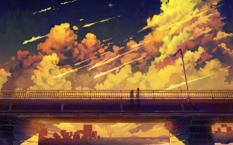 Lovely Anime Scenery Wallpaper