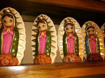 Mexican Flag Virgin Mary Pictured Below