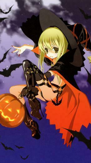 Anime Halloween Sony Xperia Z Wallpaper