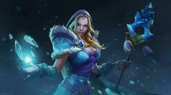 Rylai The Crystal Maiden Dota Wallpaper