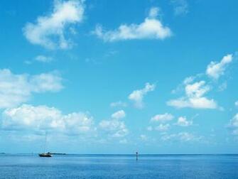 Sea And Clouds Wallpaper For Desktop
