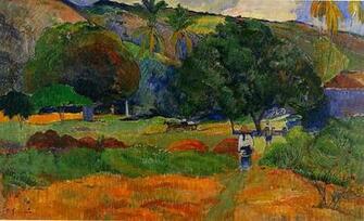 The Little Valley Paul Gauguin Wikiart Org