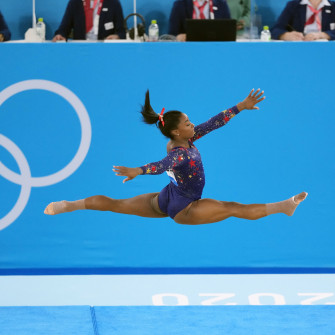 Simone Biles Starts Olympics With A Floor Exercise That Isn T Up