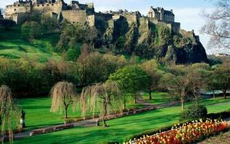 Wallpaper Edinburgh Castle Scotland X