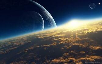 Christian Zennaro Sunrise In Space By Darink