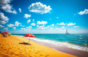 Sunny Beach Wallpaper