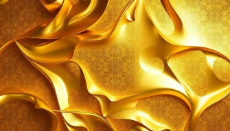 Gold 3d Wallpaper