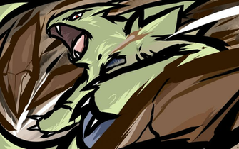 Tyranitar Stone Edge By Ishmam