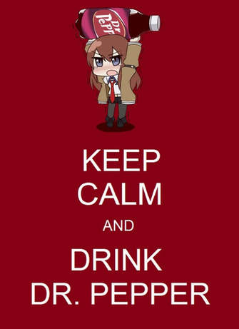 Keep Calm And Drink Dr Pepper By 95gamergirl