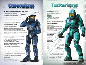 Red Vs Blue Caboose Wallpaper By
