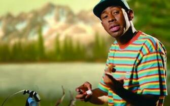 Tyler The Creator On Bike Rap Wallpaper