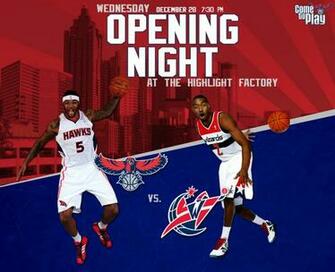 Atlanta Hawks Opening Night Wallpaper By Rhurst