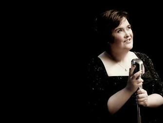 Wallpaper Susan Boyle Microphone Dress Light