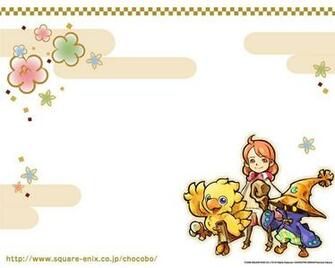 Chocobo Wallpaper