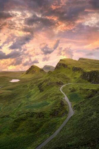 The Quiraing Portree Regno Unito Pictures Image