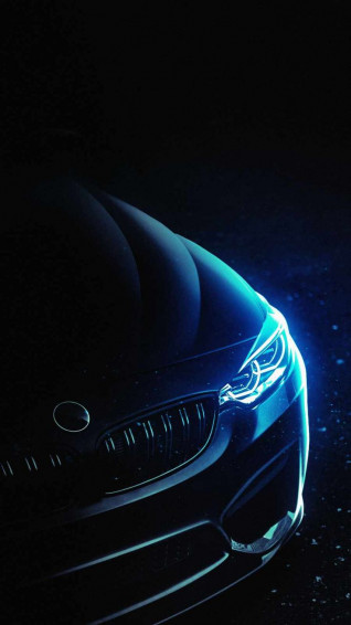 Mustang Tail Lights iPhone Wallpaper