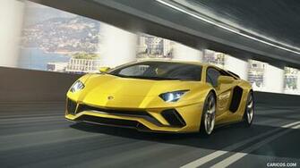 Lamborghini Aventador S Front HD Wallpaper