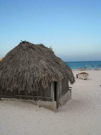 Beach Hut At Tulum Photo