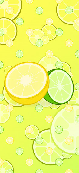 Made A Lemon Wallpaper