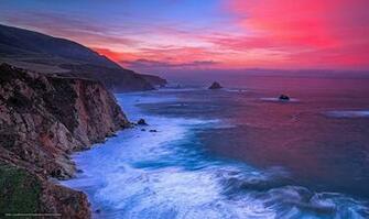 Wallpaper Big Sur At Dawn Central Coast