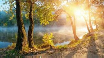 Wallpaper Laval France Morning Dawn River Bridge Houses