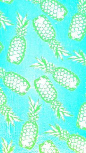 Background iPhone Wallpaper Pineapple