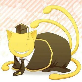 Ansatsu Kyoushitsu Koro Sensei Striped Background Tentacles Heart