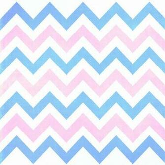 Pink And Blue Chevron Wallpaper